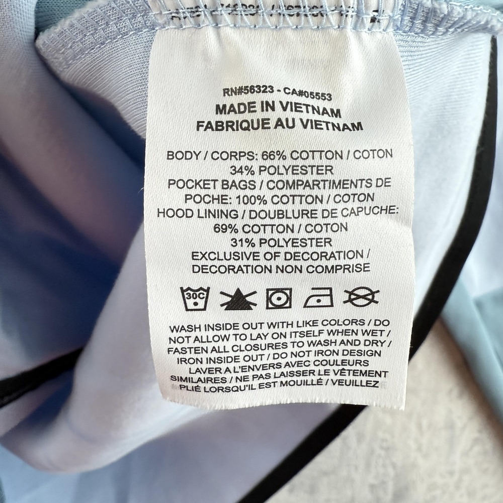 Nike Jacket Mens Large Blue Tech Fleece Full Zip Hoodie Athletic Sweatshirt - Picture 8 of 14